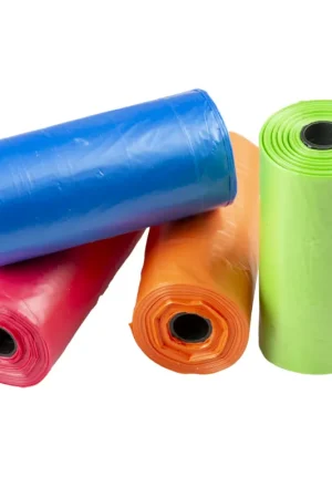 Actieprijs Duvo+ Poopidog Poezakjes Rainbow 4x15 st.